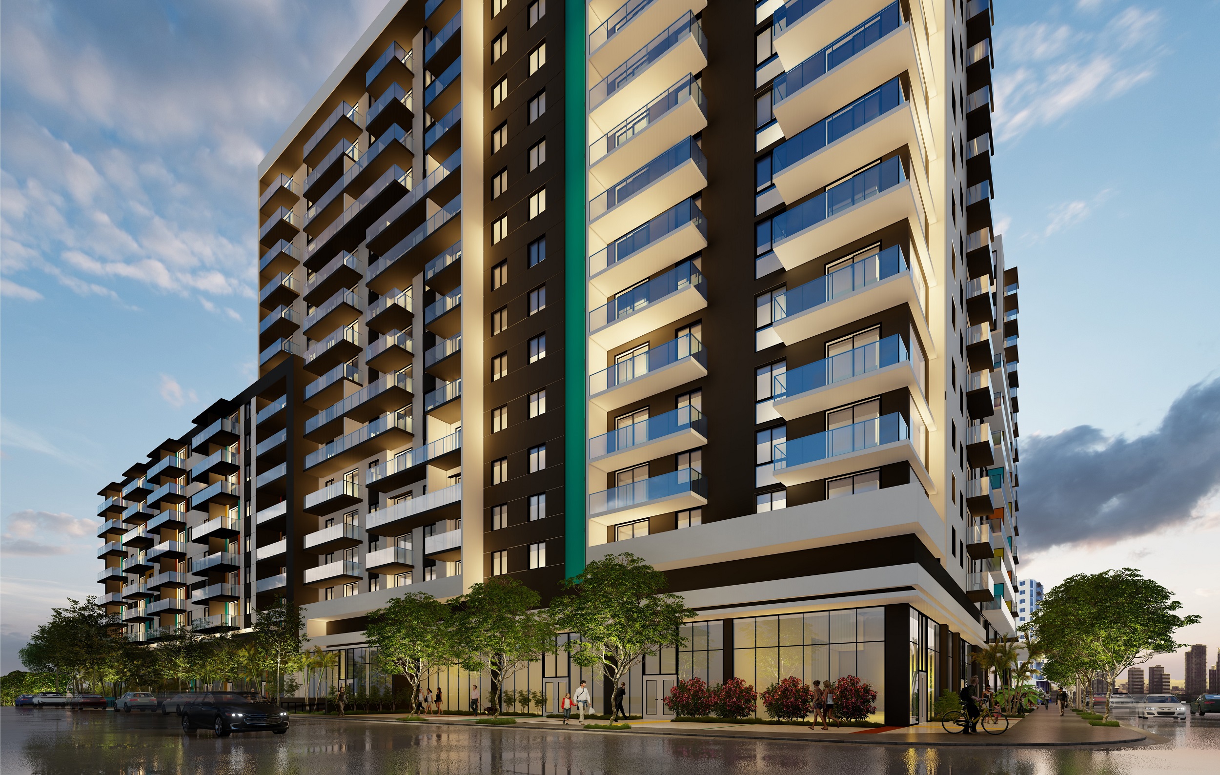 Urban 22 Dusk Close-up